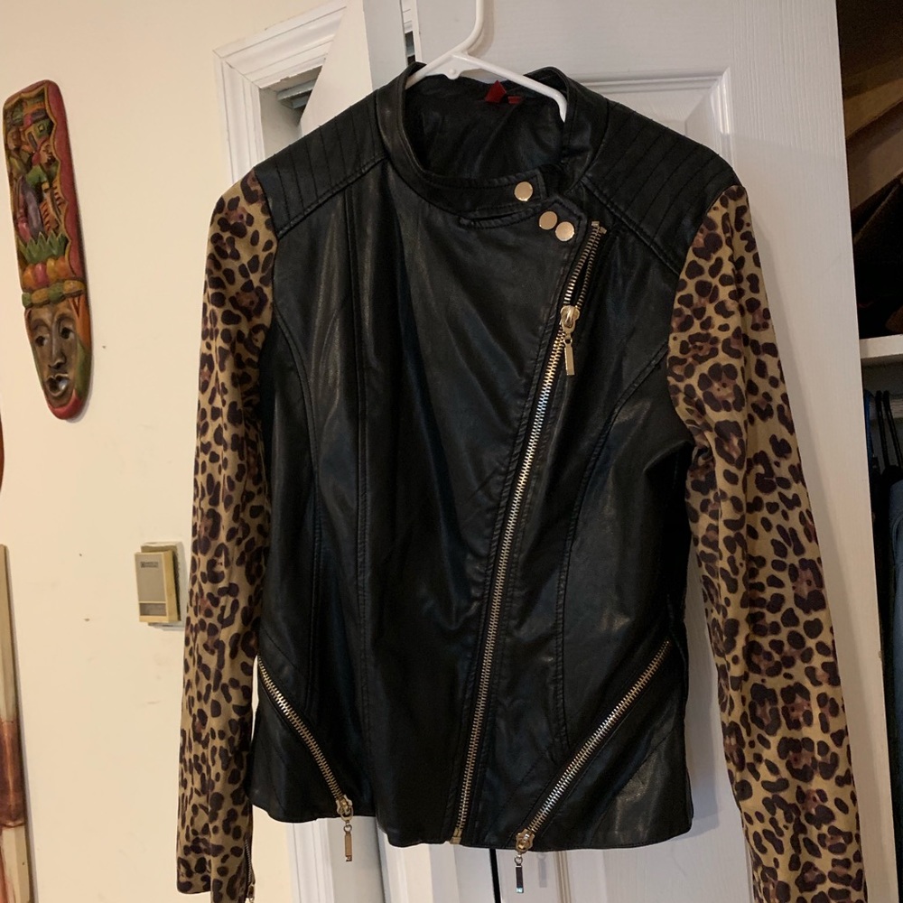 Women’s Faux Leather Jacket
